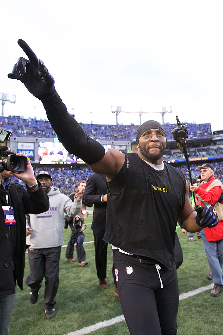 Ray Lewis Final Home Game